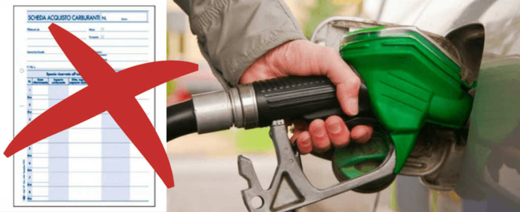 Addio scheda carburante dal 1° luglio 2018